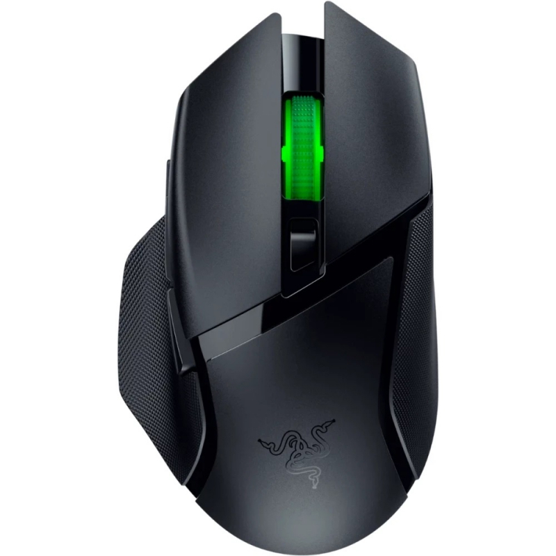 Мышь Razer Basilisk V3 X HyperSpeed, радиоканал, 18000 dpi, чёрный, подсветка