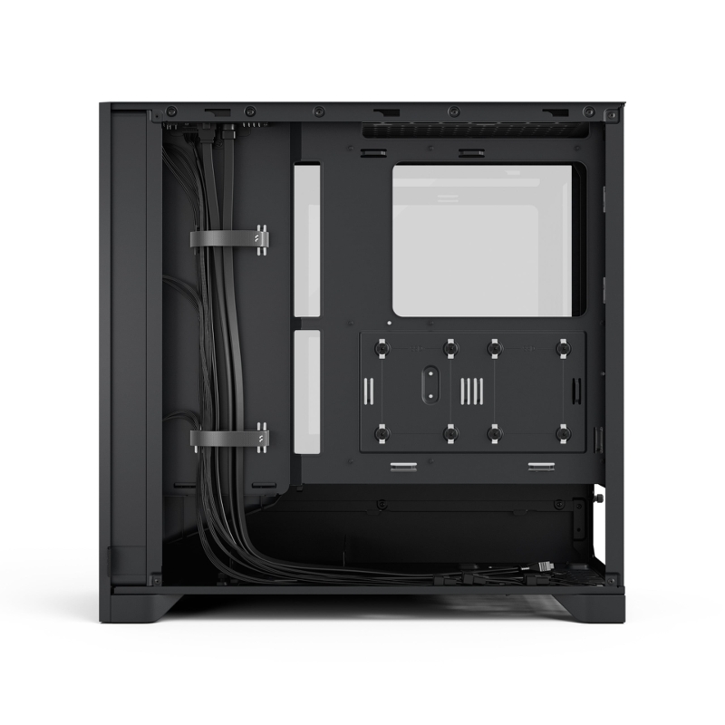 Корпус для ПК Fractal Design Pop 2 Air TG RGB, Midi Tower, чёрный, под ATX, mATX, mITX, подсветка ARGB, фото 10