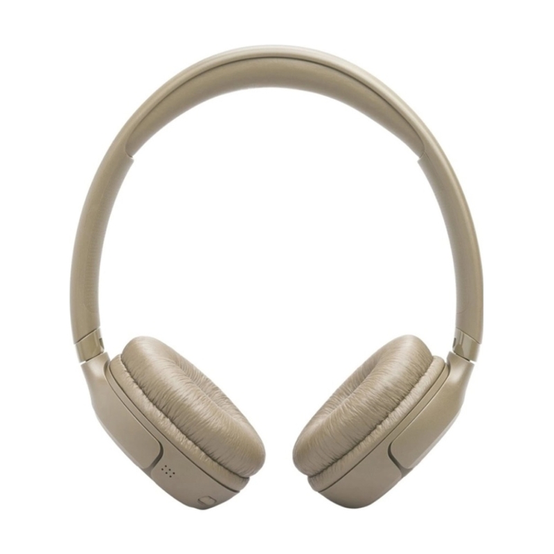 Наушники JBL T530BT, Bluetooth 6.0, USB Type-C, накладные, бежевый, крепление оголовье, фото 2