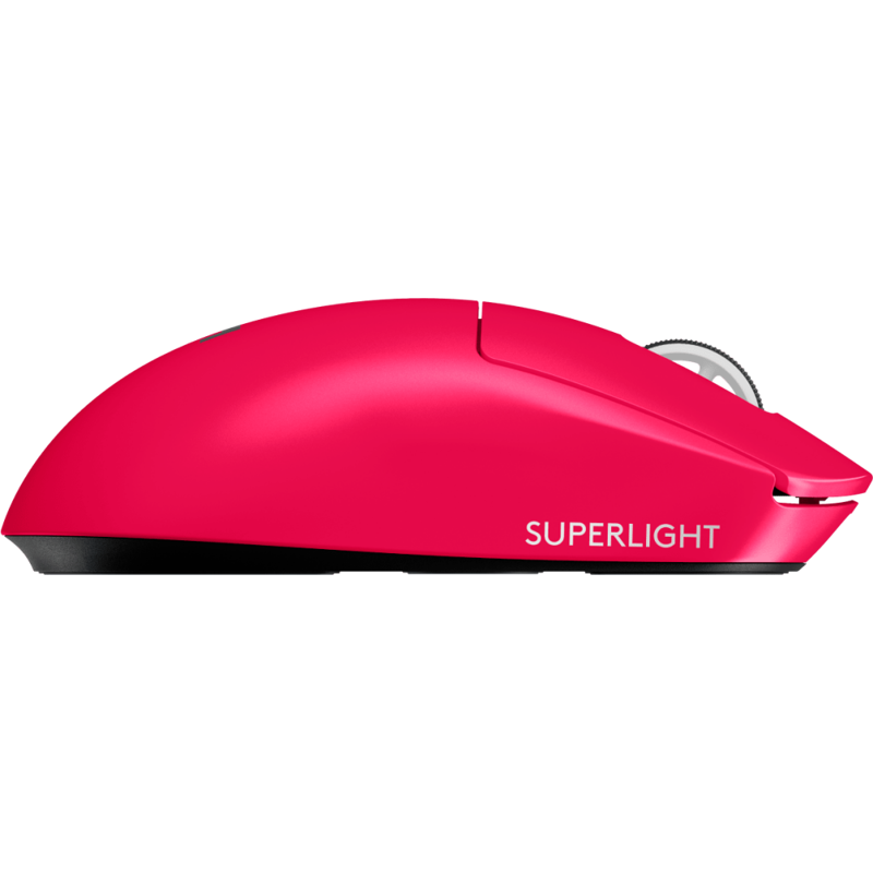 Мышь Logitech G PRO Superlight 2 Magenta, USB-A, радиоканал, 32000 dpi, розовый, фото 2