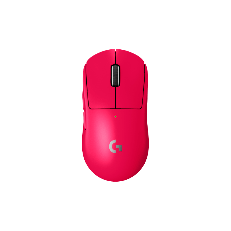 Мышь Logitech G PRO Superlight 2 Magenta, USB-A, радиоканал, 32000 dpi, розовый, фото 4