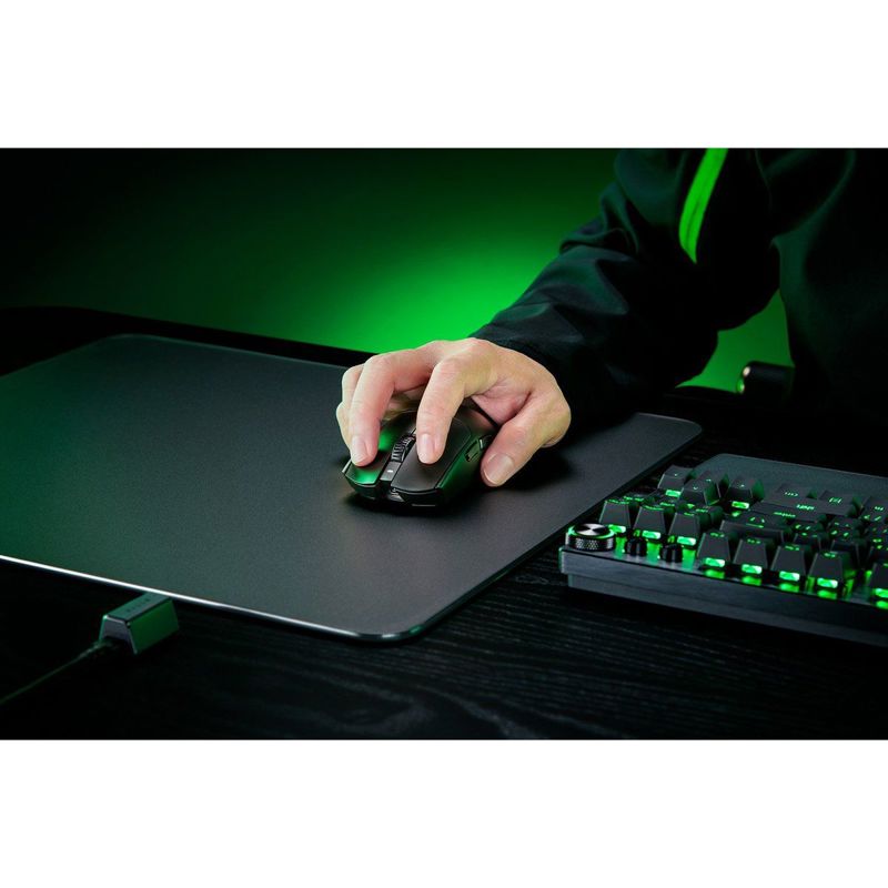 Мышь Razer Viper V3 Pro, USB-A, USB-C, радиоканал, 35000 dpi, чёрный, фото 4