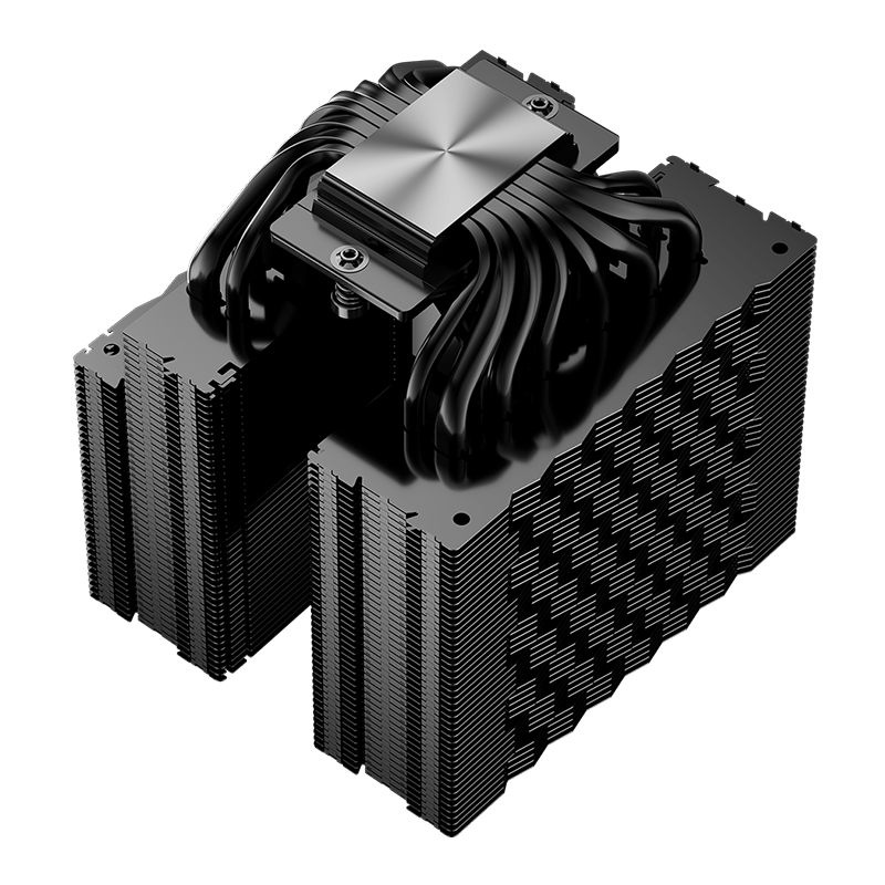 Кулер для процессора PcCooler RZ820 Display BK, AM4, AM5, LGA115X, LGA1200, LGA1700, LGA1851 и др., фото 4