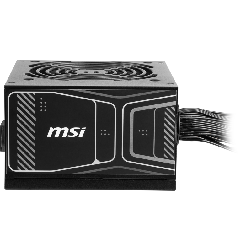 Блок питания MSI MAG A750GN PCIE5, 750 Вт, 80 PLUS Gold, ATX, активный PFC, вентилятор 120x120 мм, фото 6