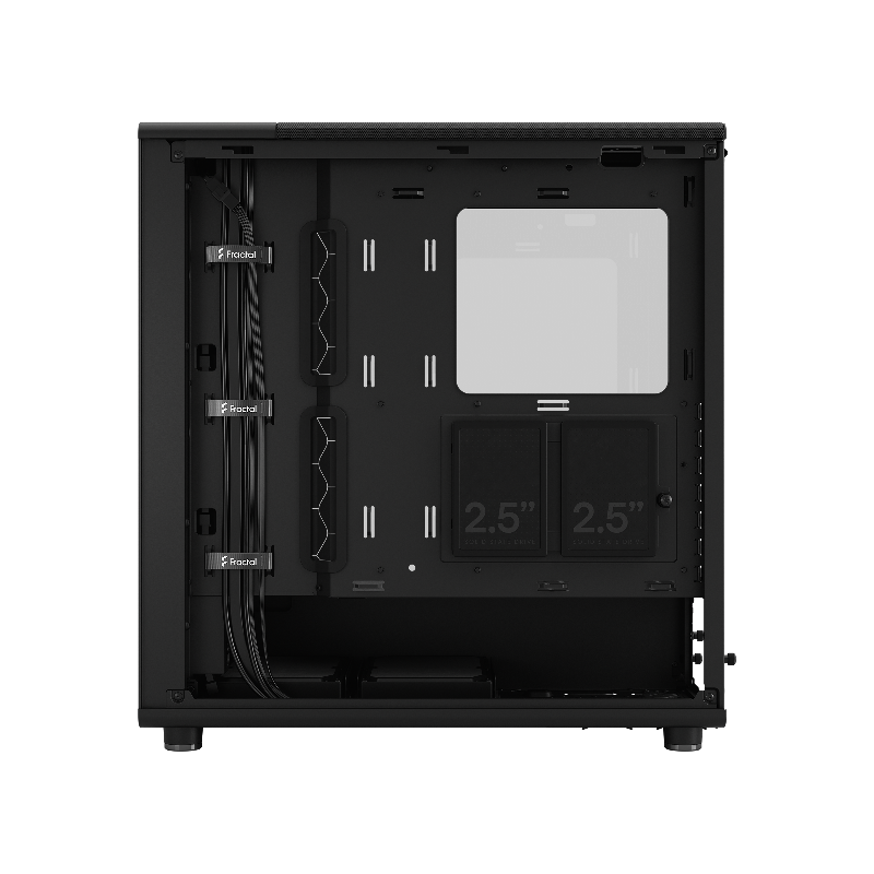 Корпус для ПК Fractal Design North TG Momentum, Midi Tower, чёрный, под ATX, mATX, mITX, фото 5