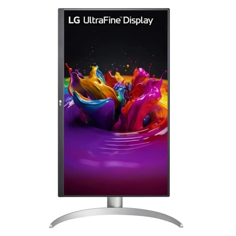 Монитор LG UltraFine 27UP850K-W, 27 дюймов, 3840x2160, 60 Гц, IPS, 400 кд/м², белый, фото 4