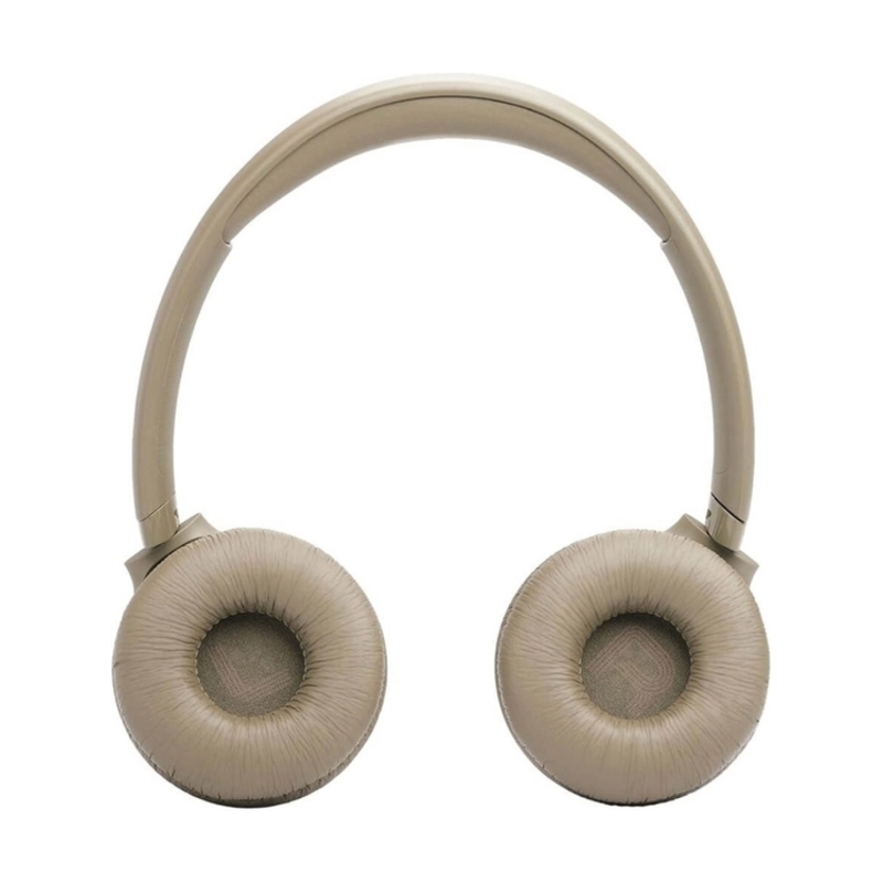 Наушники JBL T530BT, Bluetooth 6.0, USB Type-C, накладные, бежевый, крепление оголовье, фото 4