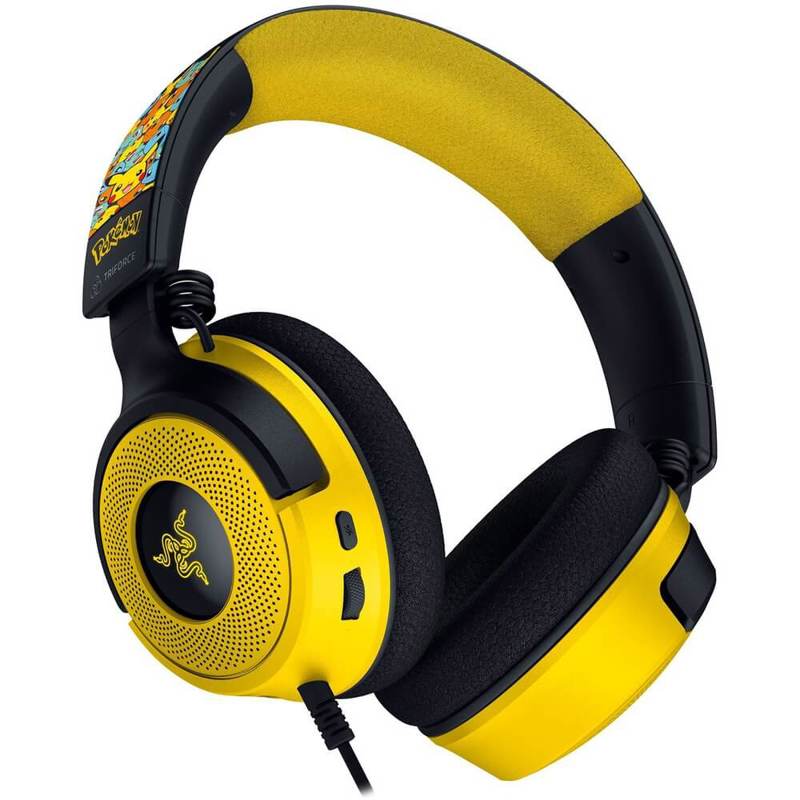 Гарнитура Razer Kraken V4 X - Pokemon Kanto Starters, проводное подключение, Mini-jack, фото 3