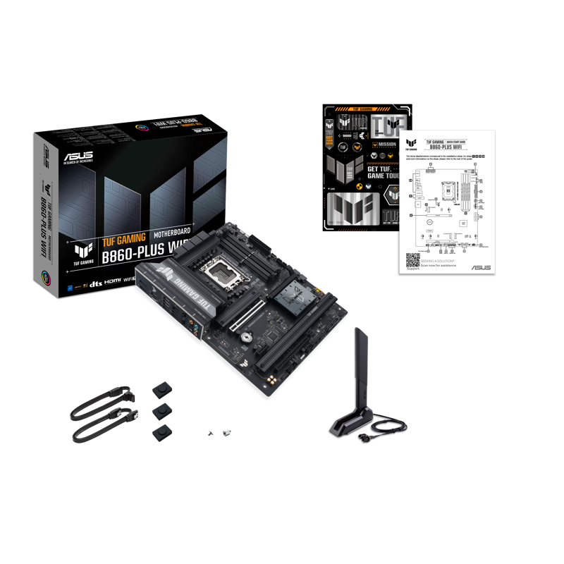 Материнская плата ASUS TUF B860-PLUS WIFI, LGA1851, Intel B860, ATX, DDR5, фото 8