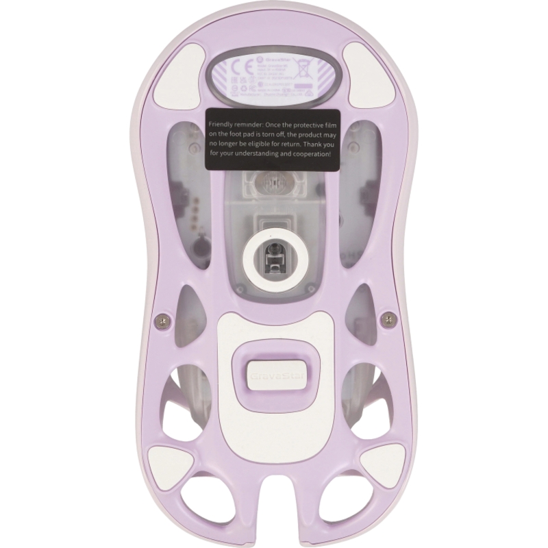 Мышь Gravastar Mercury M1 Pro Lavender Purple, белый, фото 6