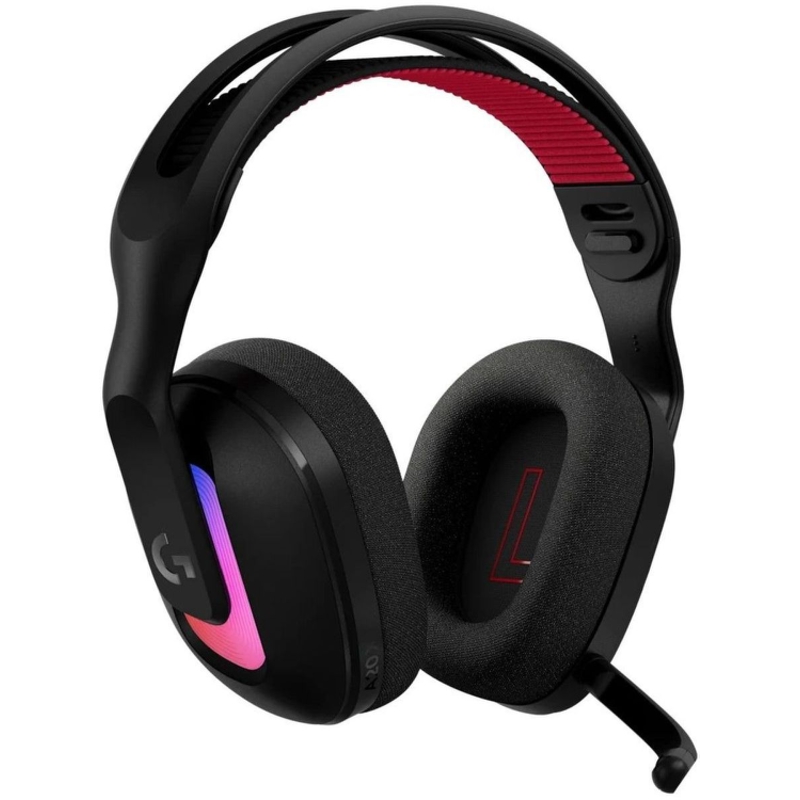 Гарнитура Logitech A20 X, Bluetooth 5.3, USB Type-C, полноразмерные, чёрный, микрофон съёмный, для геймеров, фото 2