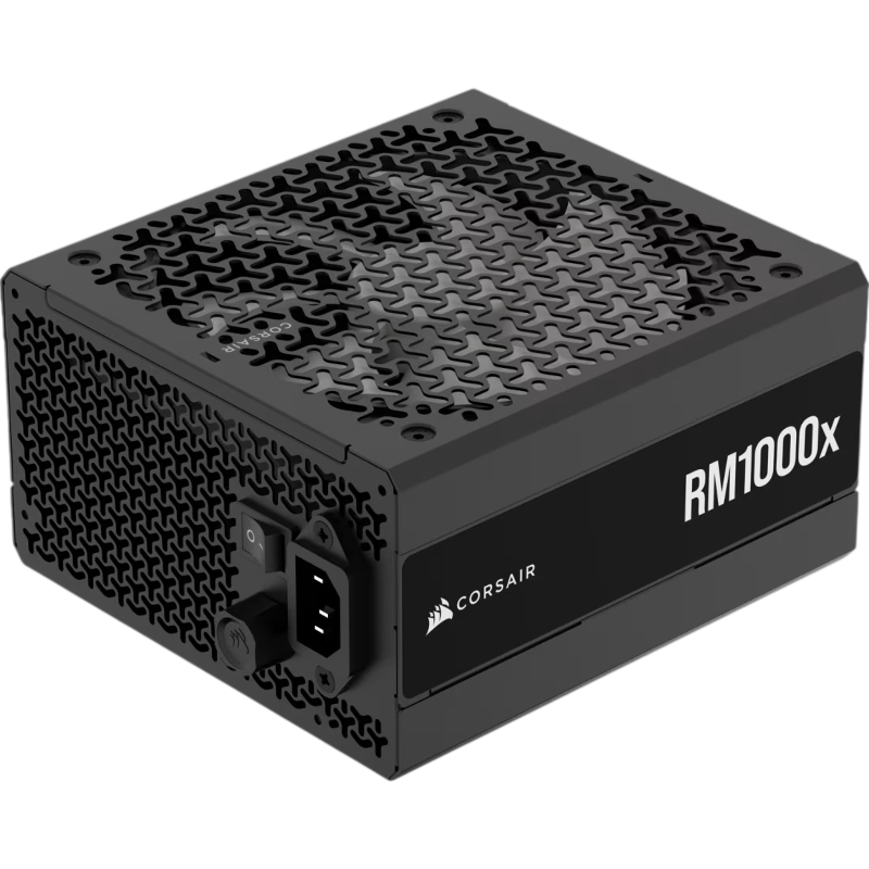 Блок питания Corsair RM1000x, 1000 Вт, 80 PLUS Gold, ATX, активный PFC, вентилятор 140x140 мм