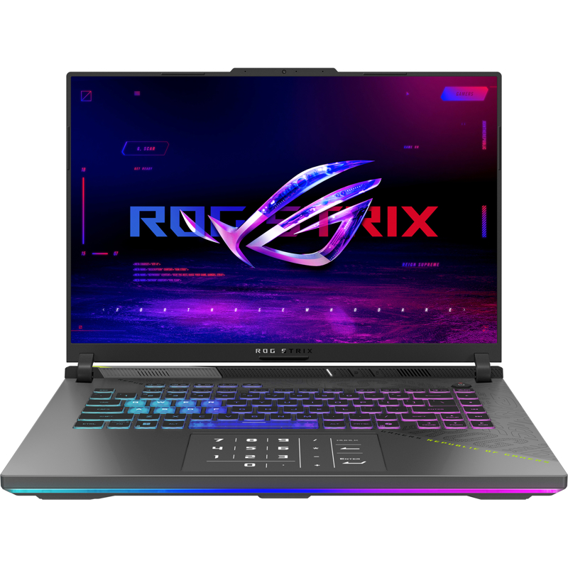 Ноутбук ASUS ROG Strix G16 G614PR-RV027, 8940HX, 16 ГБ ОЗУ, 1024 ГБ, RTX 5070 Ti, 16 дюймов