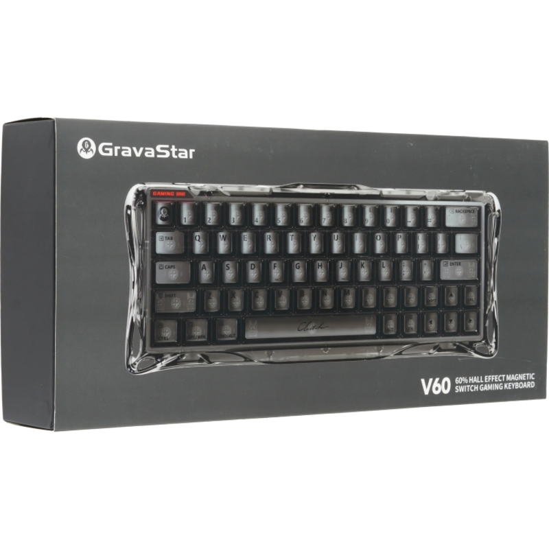 Клавиатура Gravastar Mercury V60 XTAL NBK, белый, фото 8