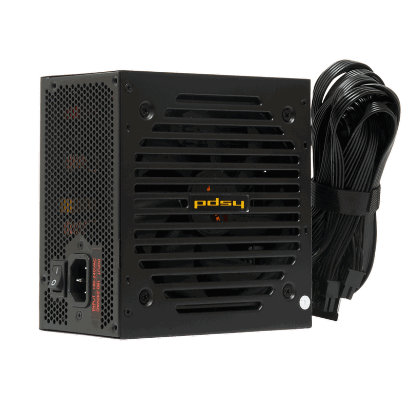 Блок питания Hspd HSI-550BS-BK, 550 Вт, 80 PLUS Bronze, ATX, вентилятор 120x120 мм
