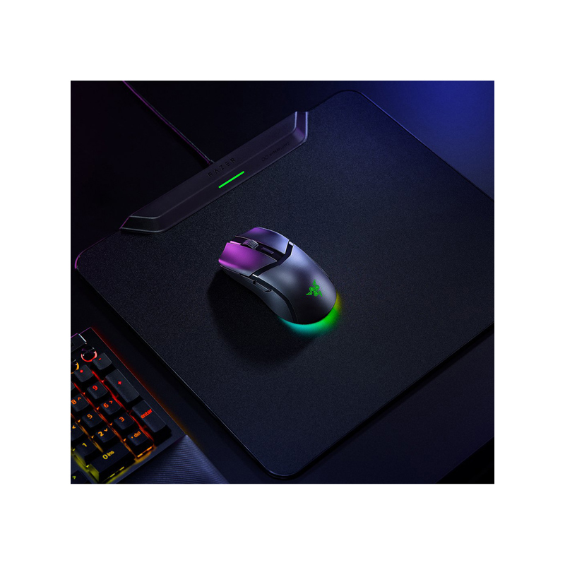Мышь Razer Cobra HyperSpeed, USB-C, Bluetooth, радиоканал, 26000 dpi, чёрный, подсветка, фото 12