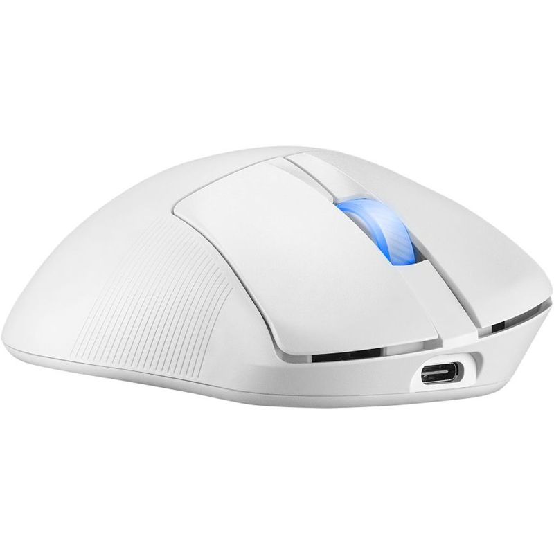 Мышь ASUS P714 ROG KERIS II WL ACE, USB-A, Bluetooth, радиоканал, 42000 dpi, белый, подсветка, фото 7