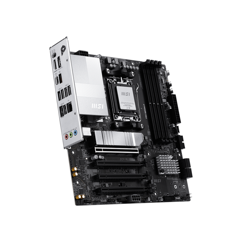 Материнская плата MSI PRO B850M-P, AM5, AMD B850, mATX, DDR5, UDIMM, фото 11