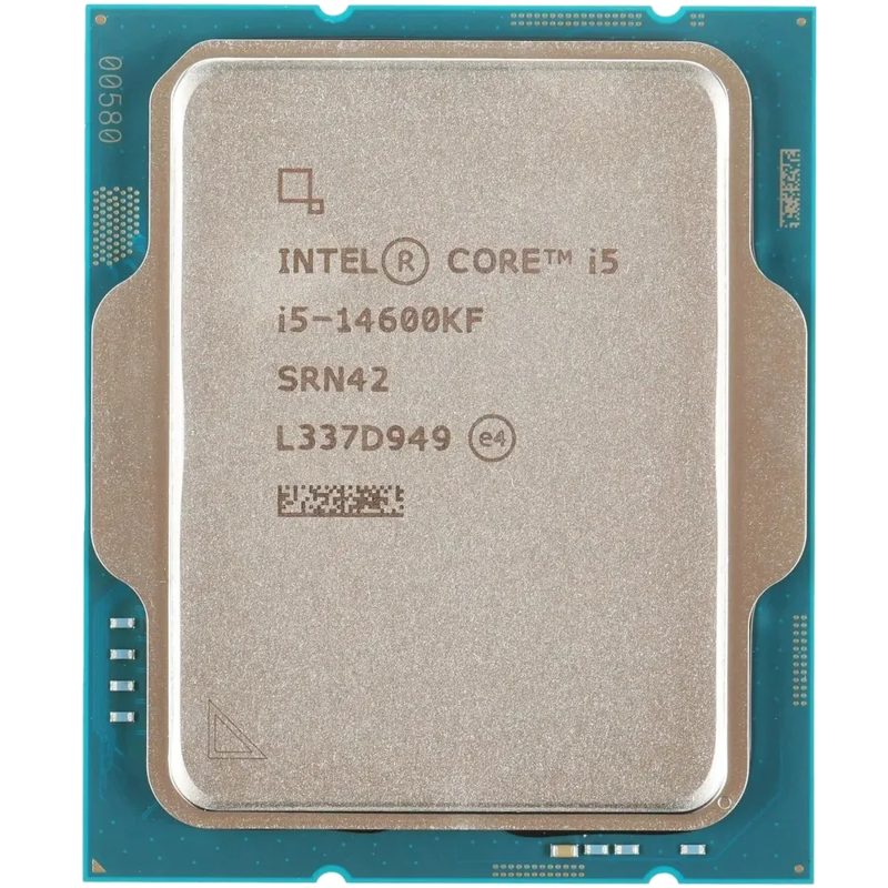 Процессор Intel Core i5-14600KF, LGA1700, OEM, 14 ядер, 20 потоков, до 5.3 ГГц, Raptor Lake