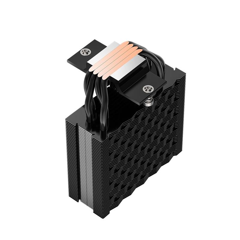 Кулер для процессора PcCooler RT400 BK, AM4, AM5, LGA1150, LGA1151, LGA1151-v1 и др., до 235 Вт, шум 34.9 дБА, фото 5