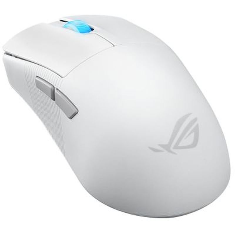 Мышь ASUS P716 ROG HARPE ACE MINI, USB-A, Bluetooth, радиоканал, 42000 dpi, белый, подсветка, фото 3