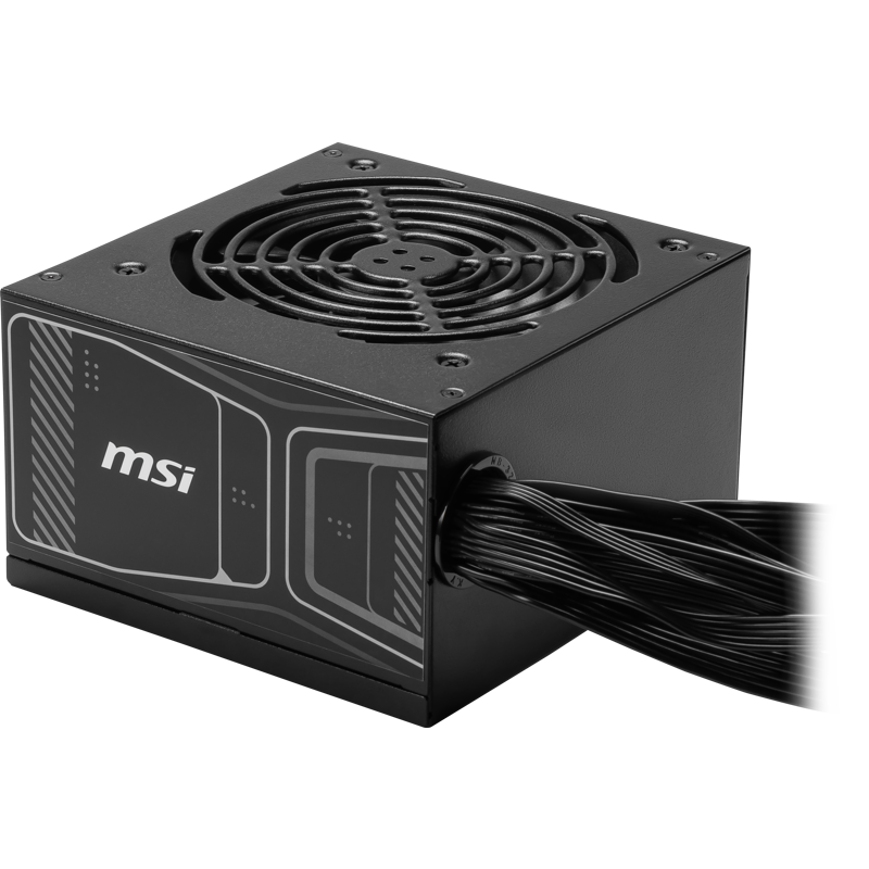 Блок питания MSI MAG A750GN PCIE5, 750 Вт, 80 PLUS Gold, ATX, активный PFC, вентилятор 120x120 мм, фото 11