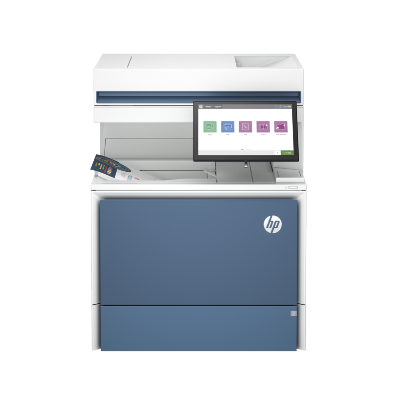 МФУ лазерное HP Color LaserJet Enterprise Flow 6800zf, A4, цветная печать, двусторонняя печать, USB, Ethernet