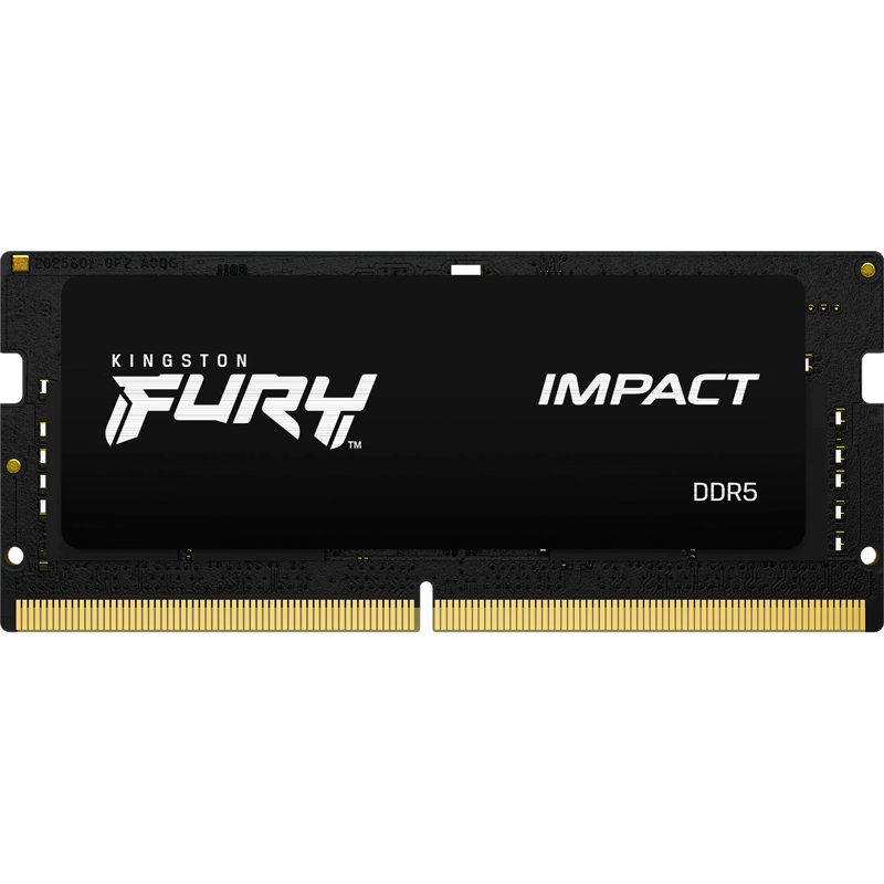 Оперативная память Kingston KF560S38IB-16, 16 ГБ, DDR5, 6000 МГц, SO-DIMM, PC5-48000, CL38
