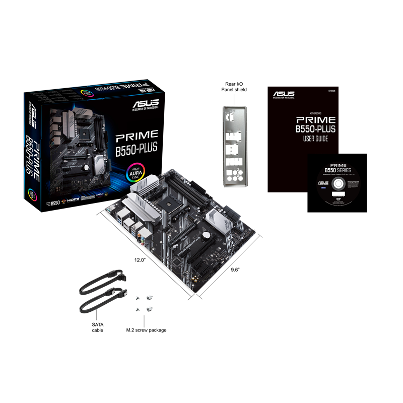 Материнская плата ASUS PRIME B550-PLUS, AM4, AMD B550, ATX, DDR4, фото 14
