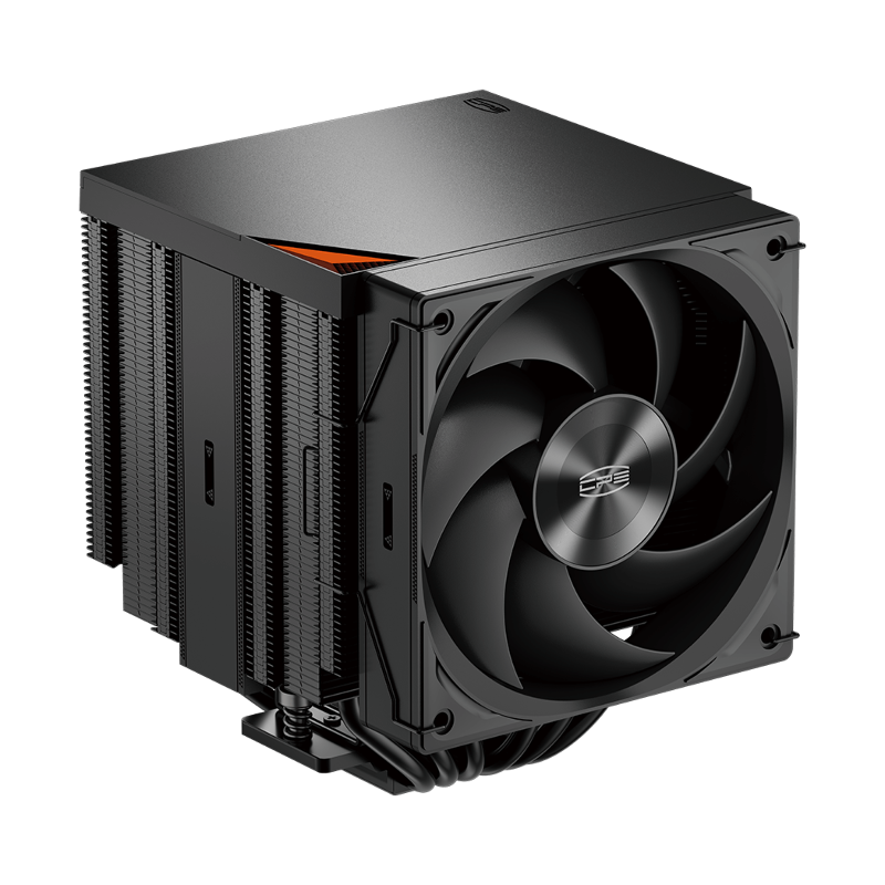 Кулер для процессора PcCooler RZ620Pro TC BK, AM4, AM5, LGA115X, LGA1200, LGA1700, LGA1851, до 265 Вт
