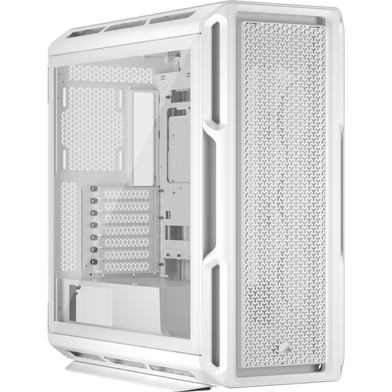 Корпус для ПК Corsair 5000T, Midi Tower, белый, под ATX, E-ATX, mATX, Mini-ITX