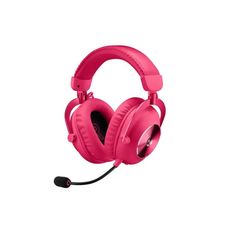Гарнитура Logitech G PRO X 2 LIGHTSPEED - Pink, радиоканал, Mini-jack, полноразмерные, розовый