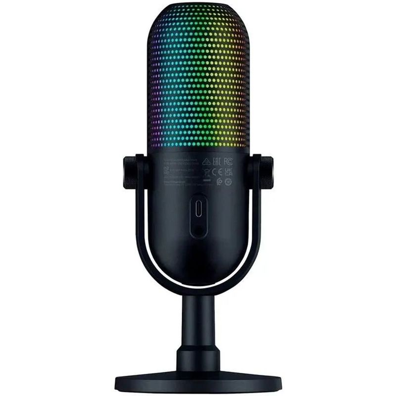 Микрофон Razer Seiren V3 Chroma, проводное подключение, USB Type-A, настольный, Black, фото 26