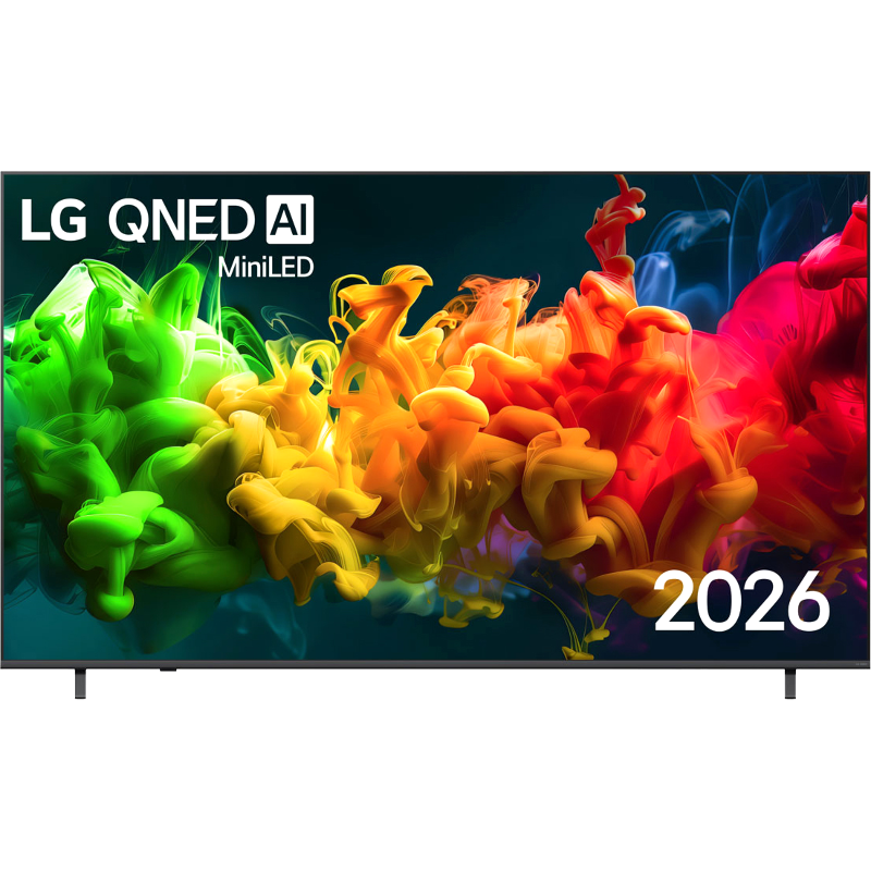 Телевизор LG 85QNED80B6A, 85 дюймов, 4K UHD, QNED, 60 Гц, Smart TV, звук 2.0ch 20Вт