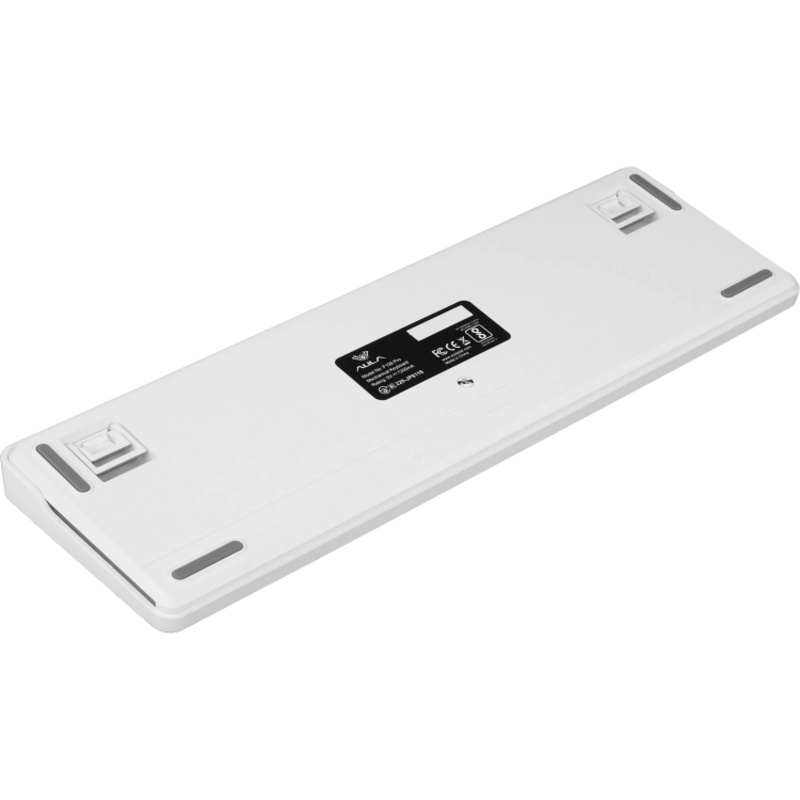 Клавиатура AULA F108 Pro Reaper, USB-A, Bluetooth, радиоканал, механические, белый, подсветка, фото 6