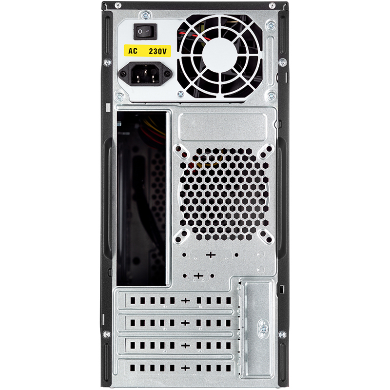 Корпус для ПК Foxline FL-702, Mini Tower, с БП 500 Вт, чёрный, под mATX, Mini-ITX, фото 7