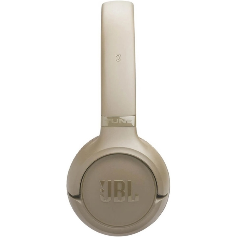Наушники JBL T530BT, Bluetooth 6.0, USB Type-C, накладные, бежевый, крепление оголовье, фото 8