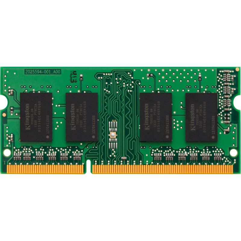 Оперативная память Kingston KVR16S11S8/4WP, 4 ГБ, DDR3, 1600 МГц, SO-DIMM, PC3-12800, CL11, фото 2