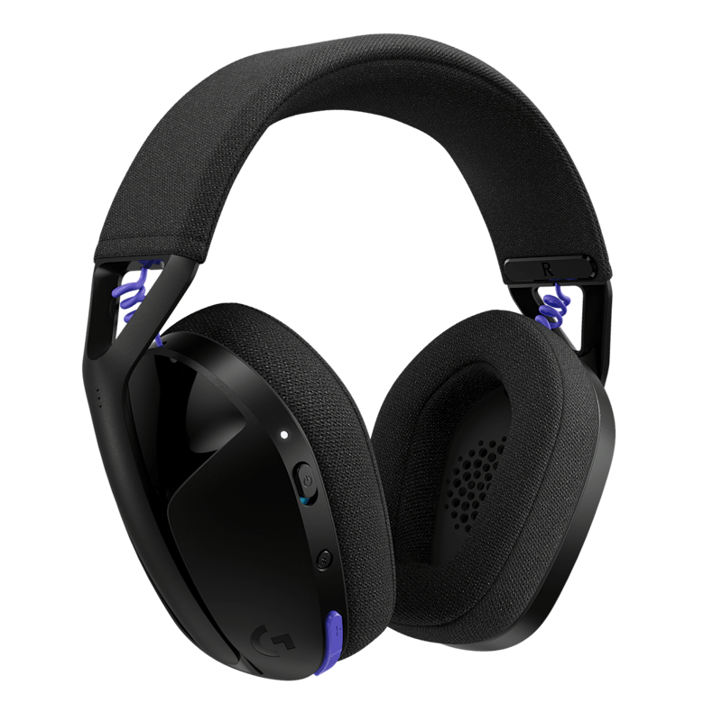 Гарнитура Logitech G321 LIGHTSPEED, радиоканал, Bluetooth 5.2, полноразмерные, чёрный, микрофон поворотный, фото 7