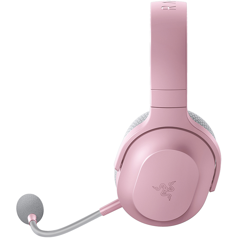 Гарнитура Razer Barracuda X 2022 Quartz Pink, радиоканал, Mini-jack, полноразмерные, розовый, фото 3