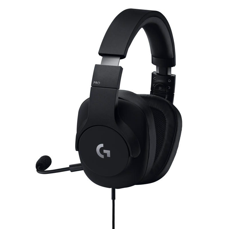 Гарнитура Logitech G PRO X, проводное подключение, Mini-jack, USB Type-A, полноразмерные, чёрный, фото 2