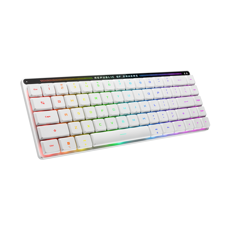 Клавиатура ASUS M603 FALCHION RX LP, USB-C, Bluetooth, белый, подсветка, фото 4