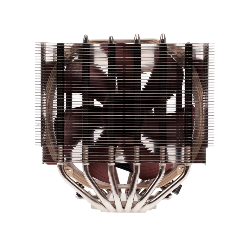 Кулер для процессора Noctua NH-D15, AM4, AM5, LGA115X, LGA1200, LGA1700, LGA1851, до 183 Вт, вентилятор 140 мм