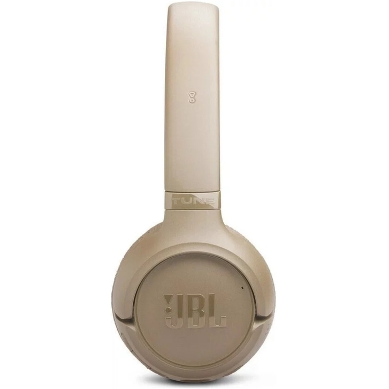 Наушники JBL T530BT, Bluetooth 6.0, USB Type-C, накладные, бежевый, крепление оголовье, фото 9
