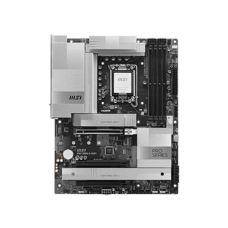 Материнская плата MSI PRO Z890-A WIFI, LGA1851, Intel Z890, ATX, DDR5, фото 3