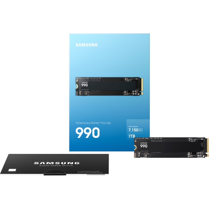 Твердотельный накопитель Samsung SSD 990, 1 ТБ, чтение до 7150 МБ/с, фото 6