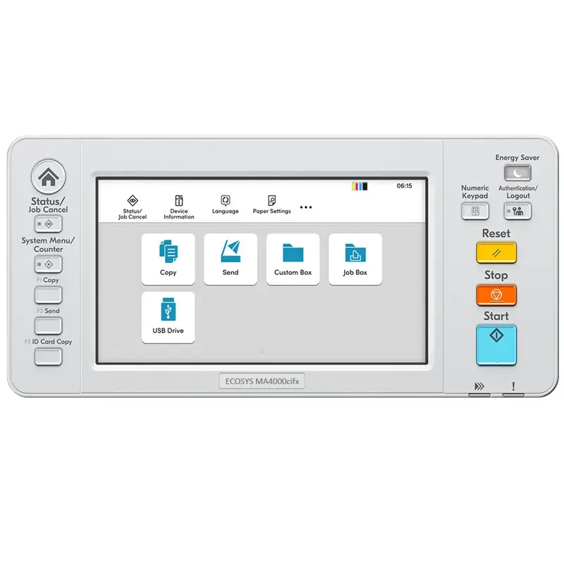 МФУ лазерное Kyocera MA4000cifx, A4, цветная печать, двусторонняя печать, сканирование 600x600 dpi, фото 4