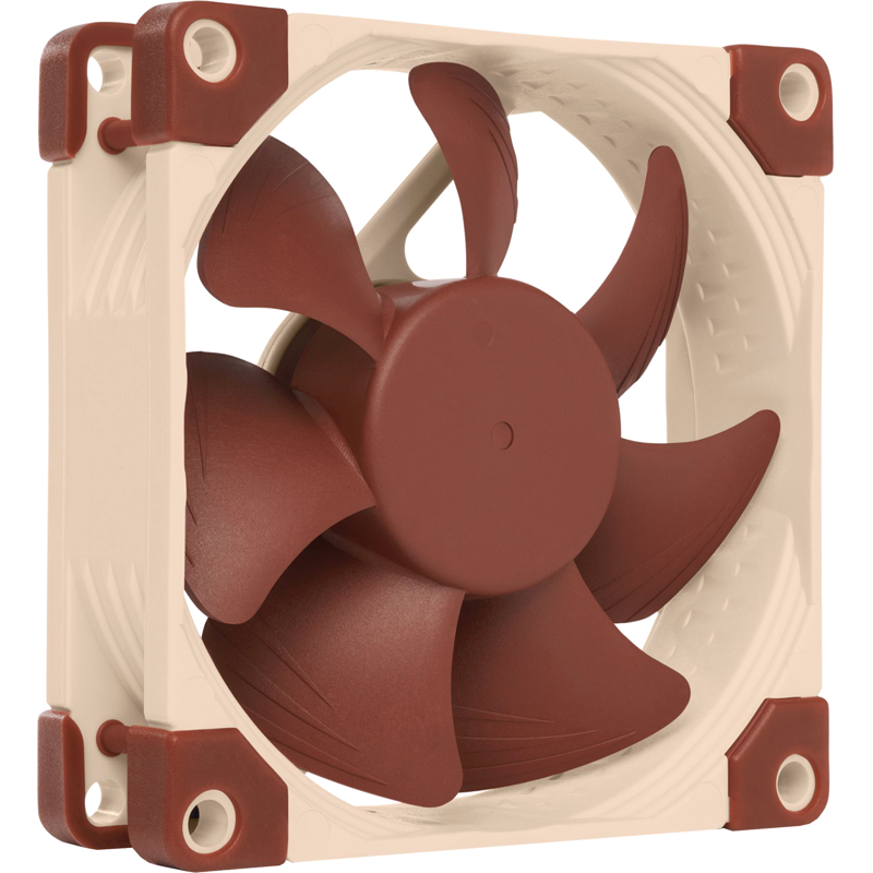 Корпусной вентилятор Noctua Cooler NF-A8 FLX, 2000 об/мин, бежевый, поток 29.66 CFM, шум 16.1 дБА