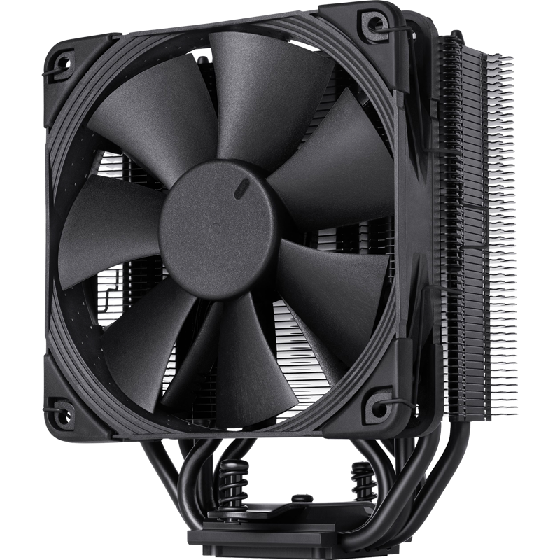 Кулер для процессора Noctua NH-U12S chromax.black, до 129 Вт, вентилятор 120 мм, шум 22.4 дБА
