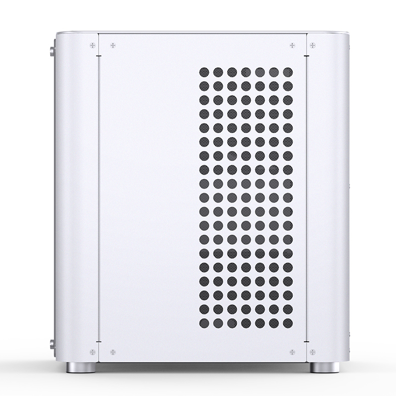 Корпус для ПК Jonsbo TK-1, Midi Tower, белый, под mATX, Mini-ITX, материал закалённое стекло, металл, фото 10